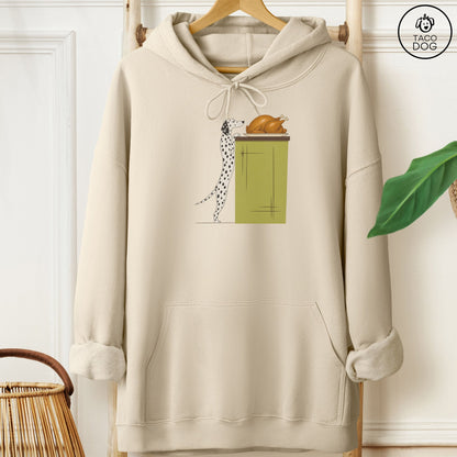 Dalmatian Turkey Hoodie Sand Taco-Dog