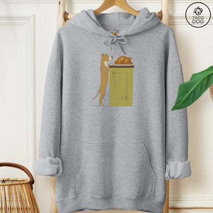 Pitbull Turkey Hoodie Graphite Heather Taco-Dog