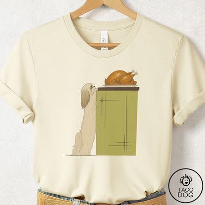 Shih Tzu Turkey T-Shirt Natural Taco-Dog