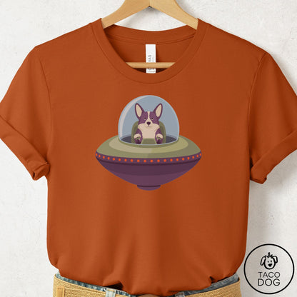 Corgi UFO Commute T-Shirt