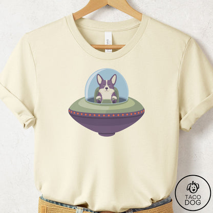 Corgi UFO Commute T-Shirt