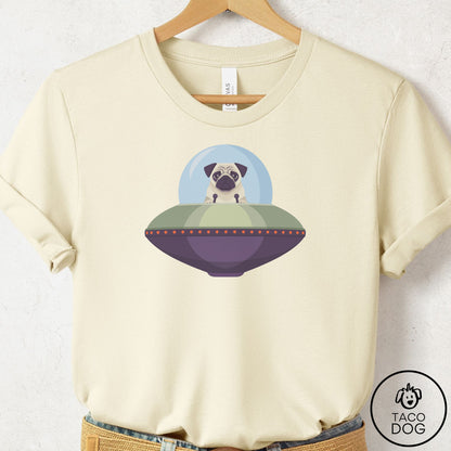 Pug UFO Commute T-Shirt