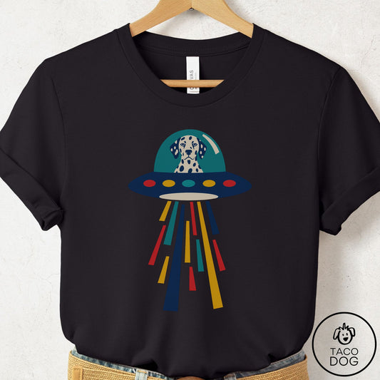 Dalmatian UFO Joyride T-Shirt