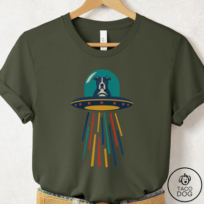 Pitbull UFO Joyride T-Shirt Military Green Taco-Dog