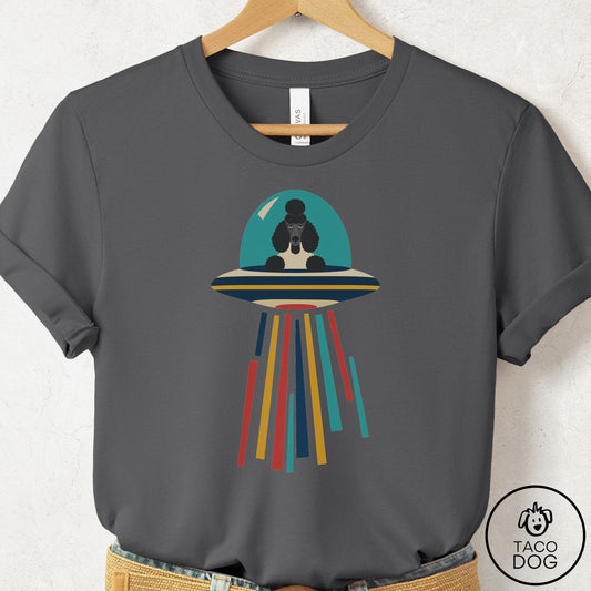 Poodle UFO Joyride T-Shirt Asphalt Taco-Dog