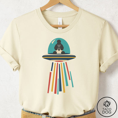 Poodle UFO Joyride T-Shirt Natural Taco-Dog