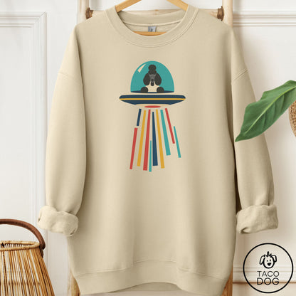 Poodle UFO Joyride Sweatshirt Sand Taco-Dog