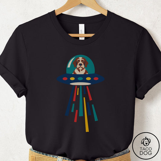 Wirehaired Pointing Griffon UFO Joyride T-Shirt