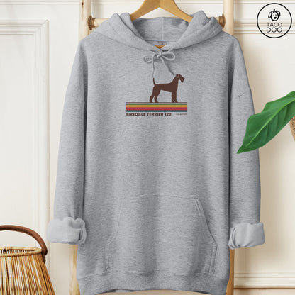 Airedale VHS Hoodie Graphite Heather Taco-Dog