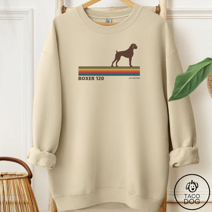Boxer VHS Sweatshirt Sand Taco-Dog