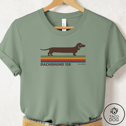 Dachshund VHS T-Shirt Sage Taco-Dog