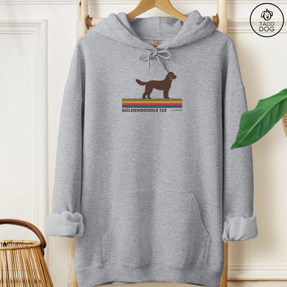 Doodle VHS Hoodie Graphite Heather Taco-Dog
