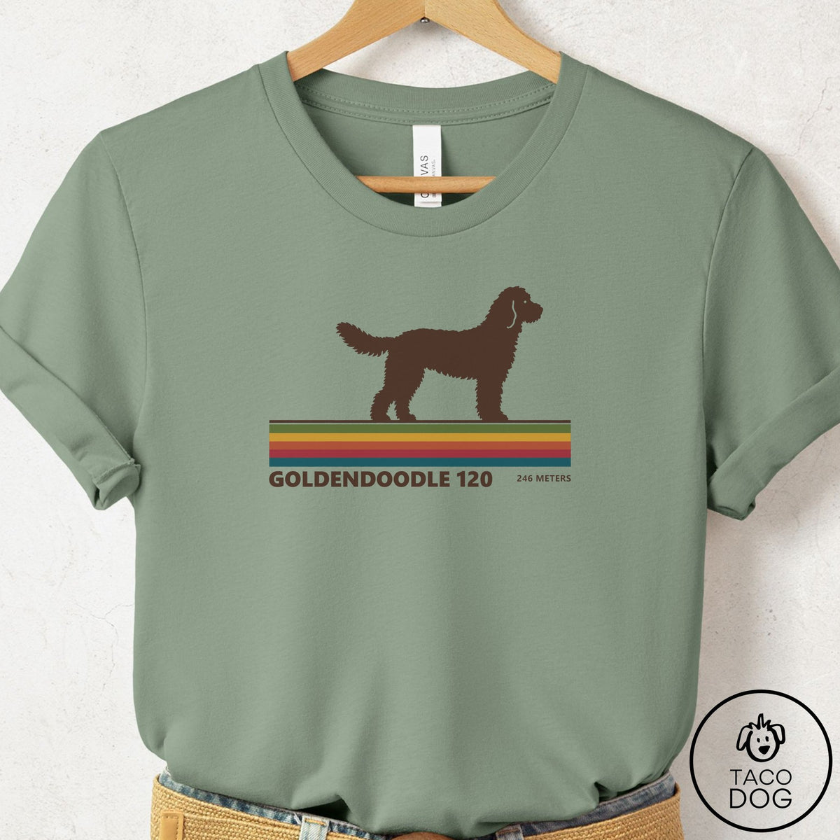 Doodle VHS T-Shirt Sage Taco-Dog