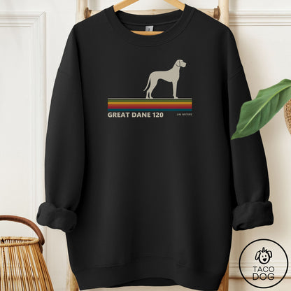 Great Dane VHS Sweatshirt Black Taco-Dog