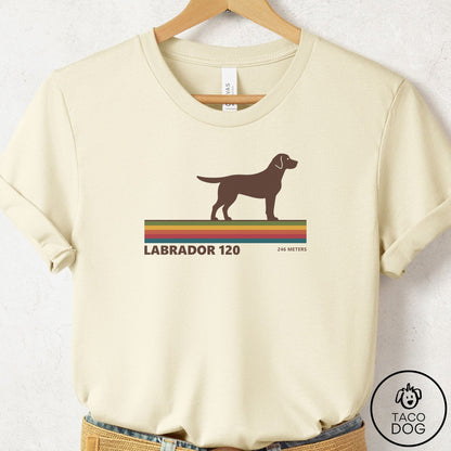 Labrador Retriever VHS T-Shirt Natural Taco-Dog