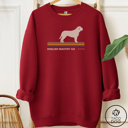 Mastiff VHS Sweatshirt Garnet Taco-Dog