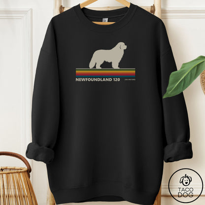 Newfoundland VHS Sweatshirt Black Taco-Dog