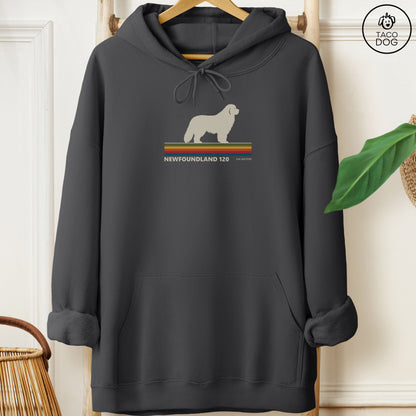 Newfoundland VHS Hoodie Charcoal Taco-Dog
