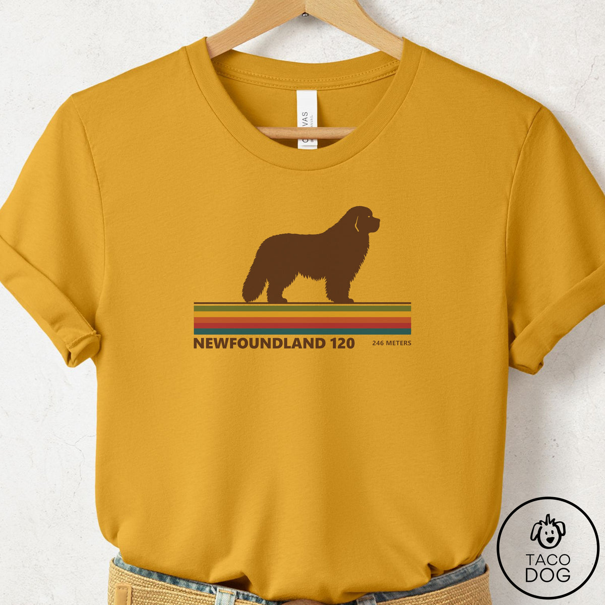 Newfoundland VHS T-Shirt Mustard Taco-Dog