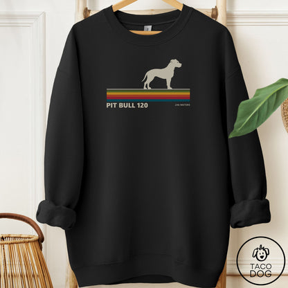 Pitbull VHS Sweatshirt Black Taco-Dog