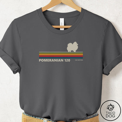 Pomeranian VHS T-Shirt Asphalt Taco-Dog
