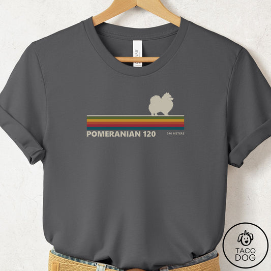 Pomeranian VHS T-Shirt Asphalt Taco-Dog