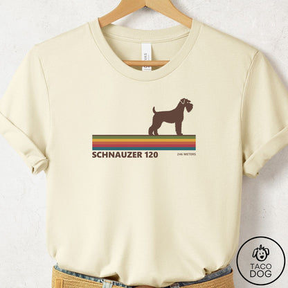 Schnauzer VHS T-Shirt Natural Taco-Dog