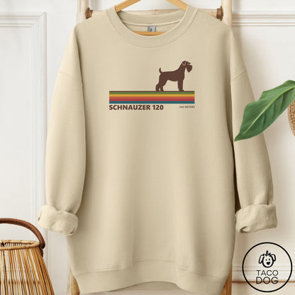 Schnauzer VHS Sweatshirt Sand Taco-Dog
