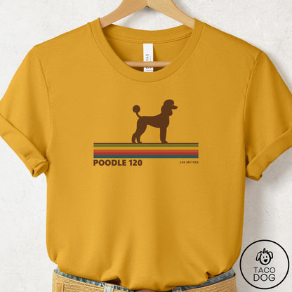Poodle VHS T-Shirt Mustard Taco-Dog