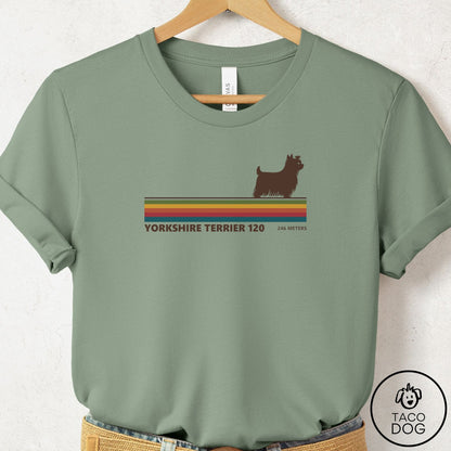 Yorkshire Terrier Yorkie VHS T-Shirt Sage Taco-Dog