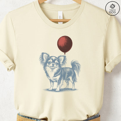 Chihuahua Balloon T-Shirt Natural S Taco-Dog