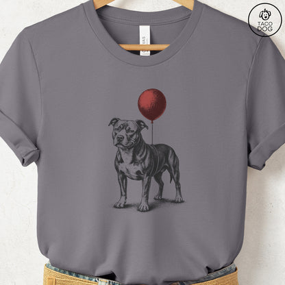 Pitbull Balloon T-Shirt Storm S Taco-Dog