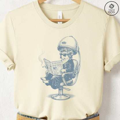 Corgi Beauty Shop T-Shirt Natural S Taco-Dog