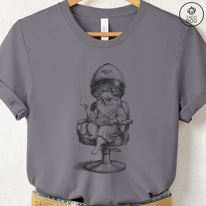Pomeranian Beauty Shop T-Shirt Storm S Taco-Dog