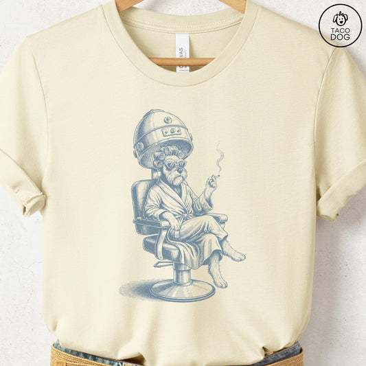 Schnauzer Beauty Shop T-Shirt Natural S