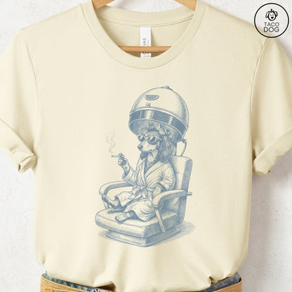 Dachshund Beauty Shop T-Shirt Natural S Taco-Dog