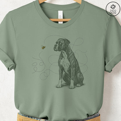 Boxer Bee T-Shirt Sage Taco-Dog