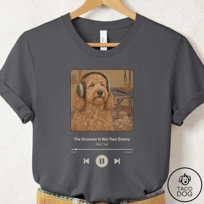 Doodle Book on Tape T-Shirt Asphalt Taco-Dog