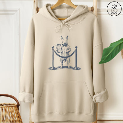 Bull Terrier Bouncer Hoodie Sand Taco-Dog