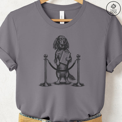 Dachshund Bouncer T-Shirt Storm Taco-Dog