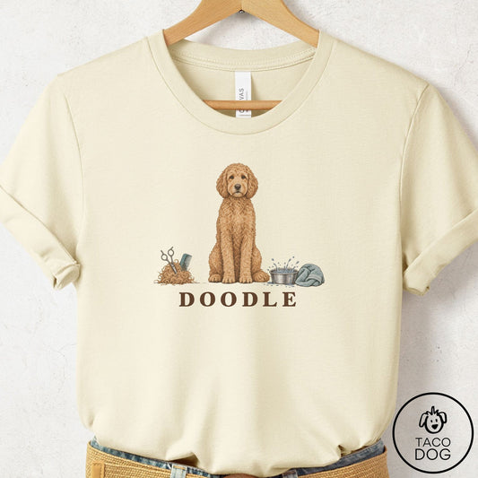 Doodle Breed Kit T-Shirt Natural Taco-Dog