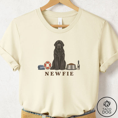 Newfoundland Breed Kit T-Shirt Natural Taco-Dog