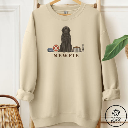 Newfoundland Breed Kit Sweatshirt Sand Taco-Dog