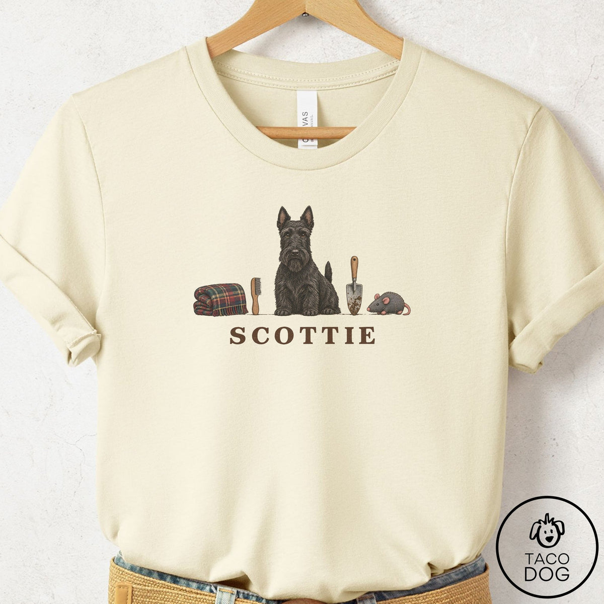 Scottie Breed Kit T-Shirt Natural Taco-Dog