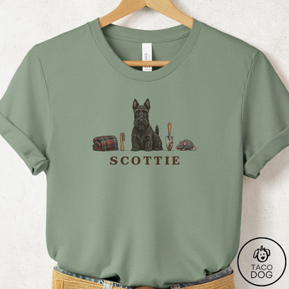 Scottie Breed Kit T-Shirt Sage Taco-Dog