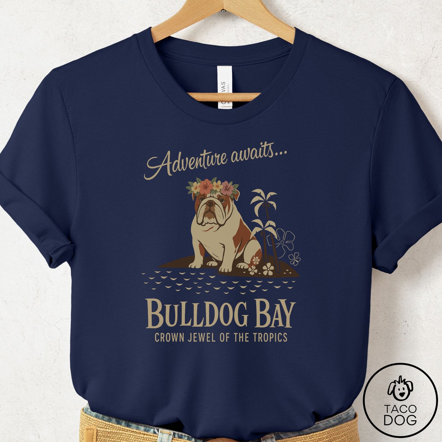 English Bulldog Bay T-Shirt