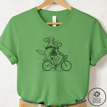 Doodle Carpool T-Shirt Leaf Taco-Dog