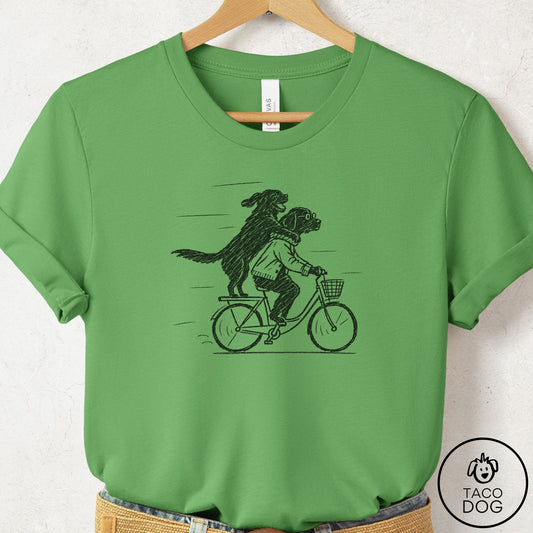 Labrador Retriever Carpool T-Shirt Leaf Taco-Dog