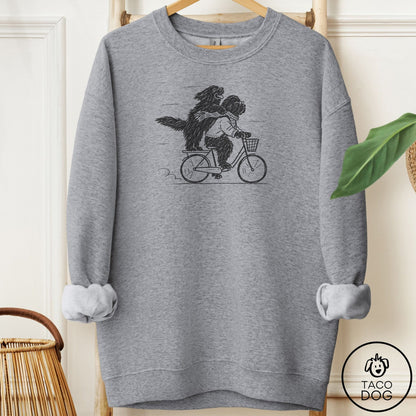 Newfoundland Carpool Sweatshirt Graphite Heather Taco-Dog