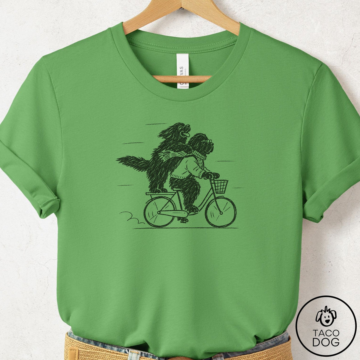 Newfoundland Carpool T-Shirt Leaf Taco-Dog